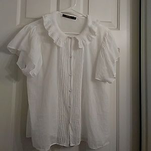 Polo Ralph Lauren white blouse, like new